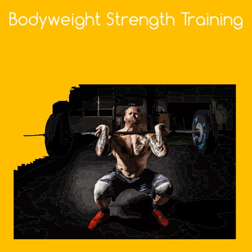 Bodyweight strength training icon