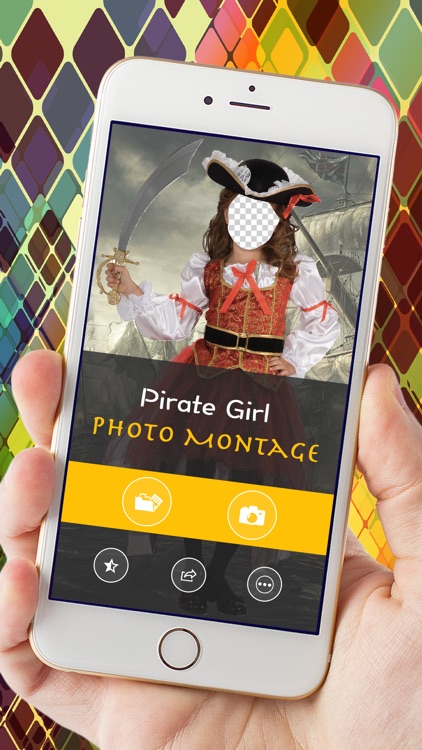 Pirate Girl Photo Montage