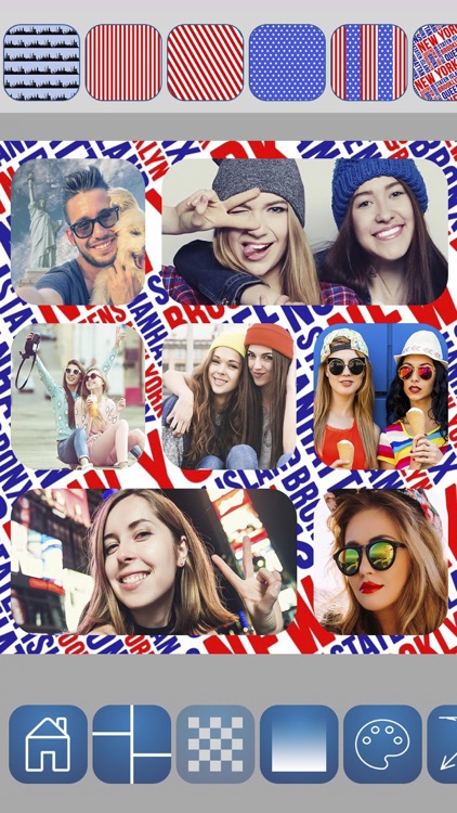 New York Photo Grid – NYC stickers for collages screenshot-4