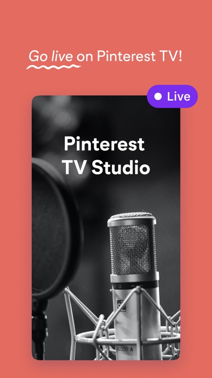 Pinterest TV Studio