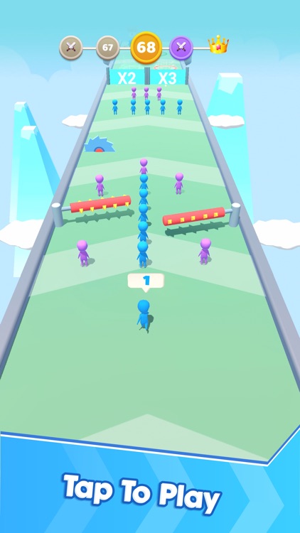 Crowd Runner Battle Master 3D screenshot-0