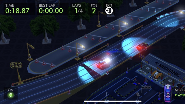 Slot Car HTR+ : 3D Simulation screenshot-3