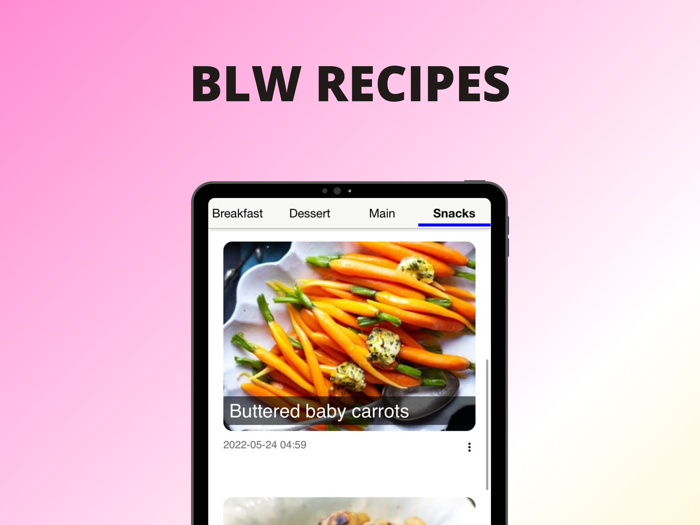 Baby Led Weaning Recipes App