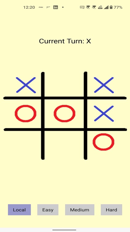 Tic Tac Toe Mobile