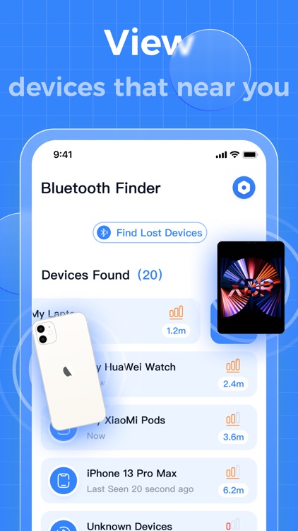 Bluetooth Finder: Track Device