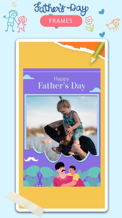 Happy Fathers day photo frame screenshot-3