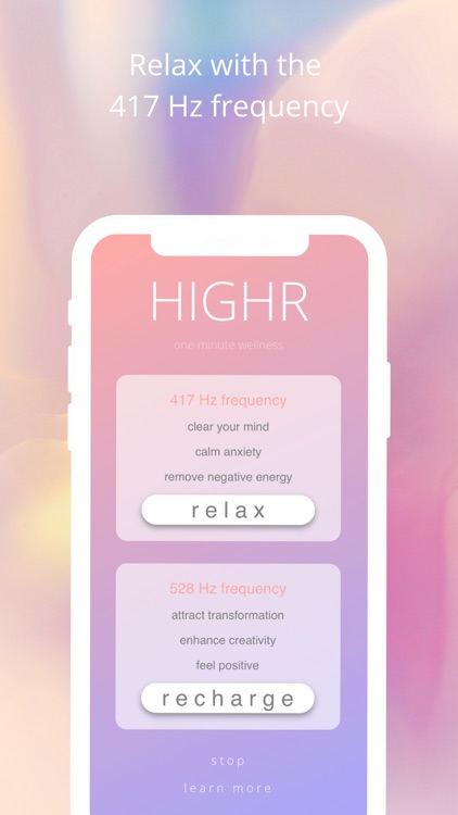 HIGHR: 1 Minute Wellness