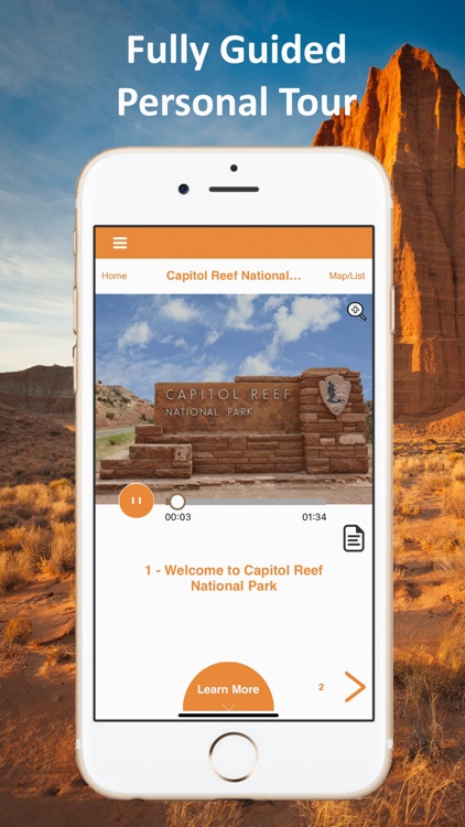 Capitol Reef GPS Tour Guide