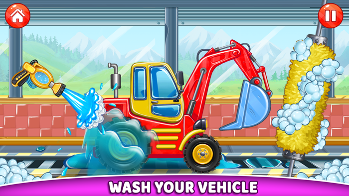 Truck Games - Build a House