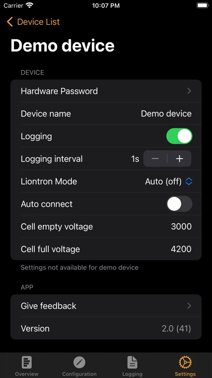 SmartBMS Utility screenshot-3