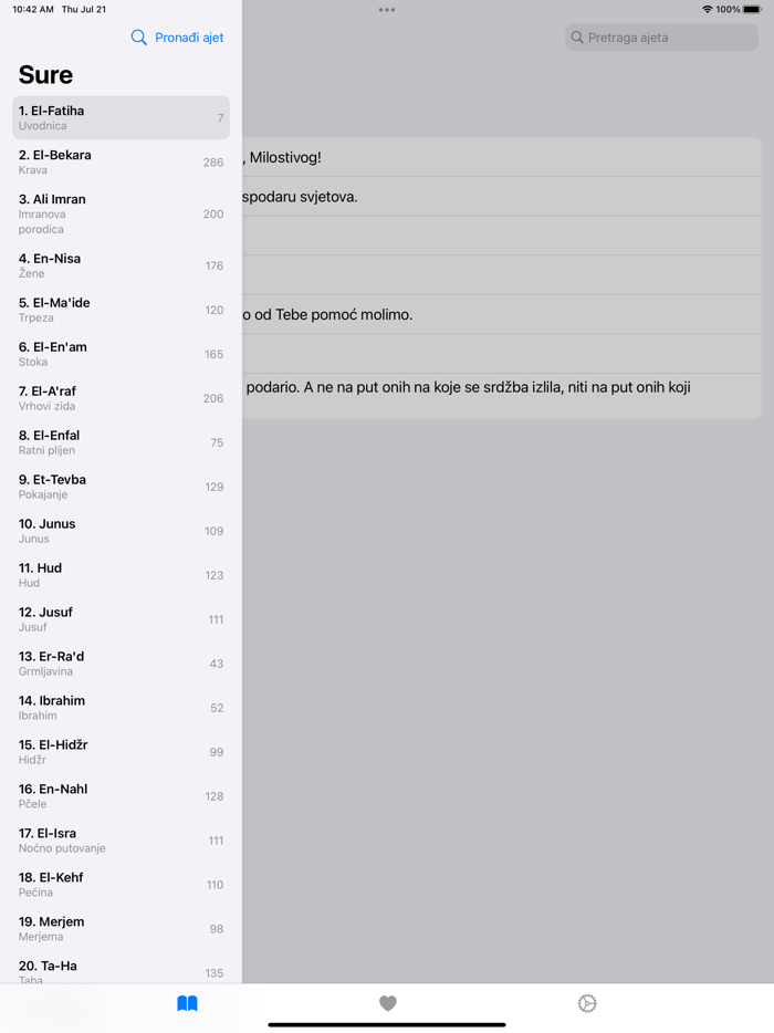 Prevod Kurana - Mehanović