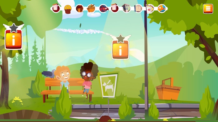 Umweltspiel für Kinder