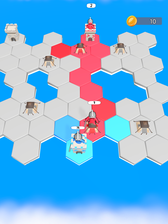 Hexagon Wars 3D screenshot 2