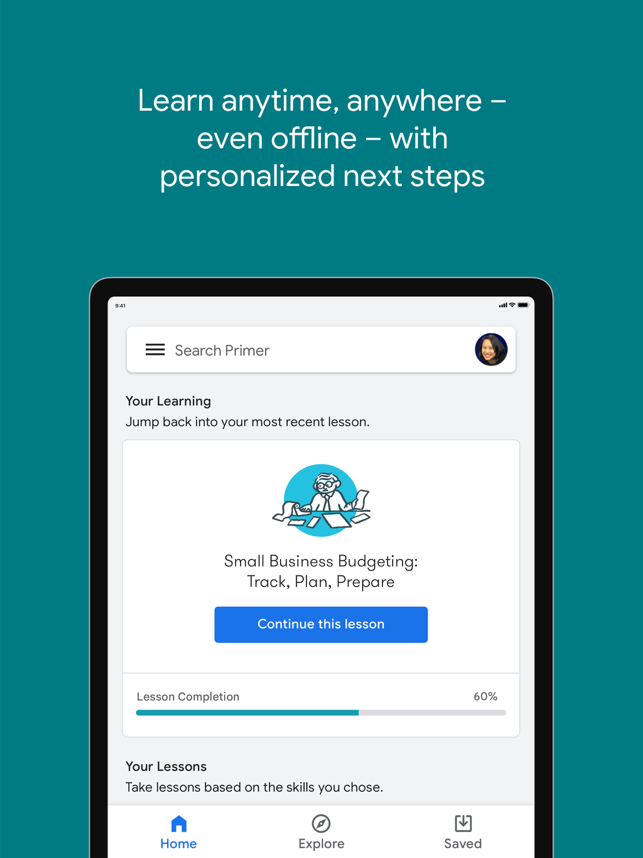 ‎Google Primer Screenshot