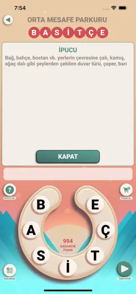 Game screenshot DAĞARCIK - Kelime Oyunu apk