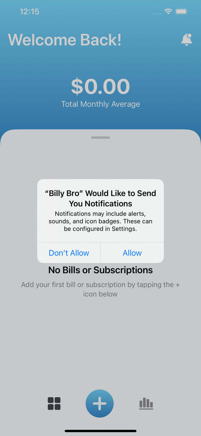 Billy Bro Bill Tracking