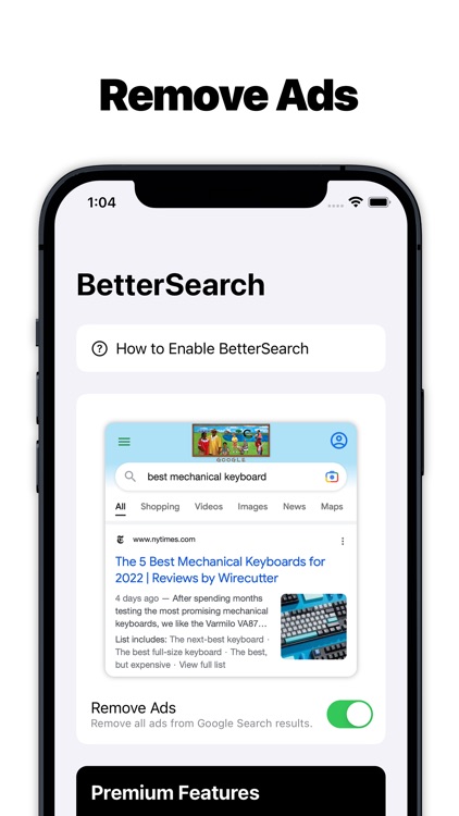 BetterSearch for Safari