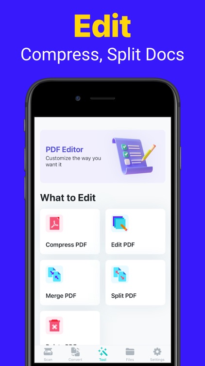 PDF Scanner, PDF Editor App screenshot-4