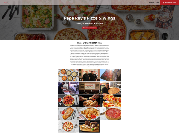 Papa Rays Pizza and Wings