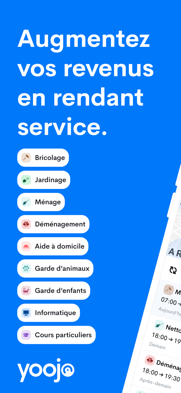 Yoojo Jobber - Prestataire