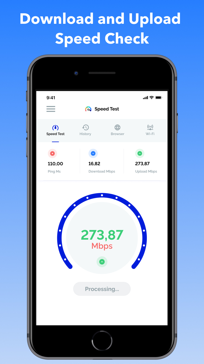 Speed Test and WIFI Analyzer