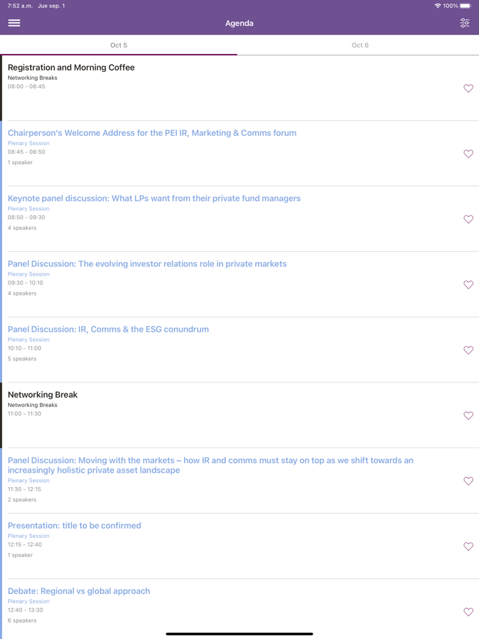 Investor Relations Forum 22