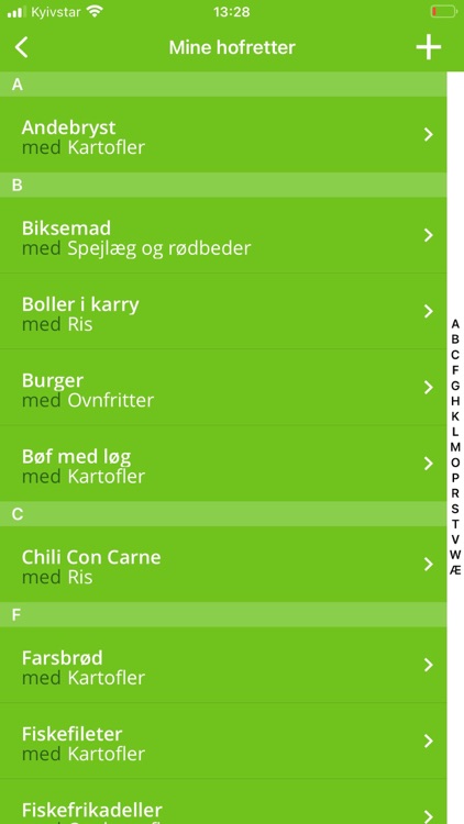 Hofretter-Læg Madplan på 30sek screenshot-4