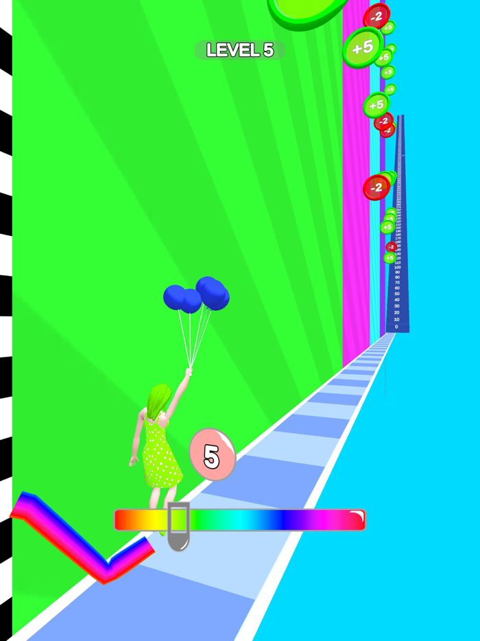 Colorful Balloons 3D