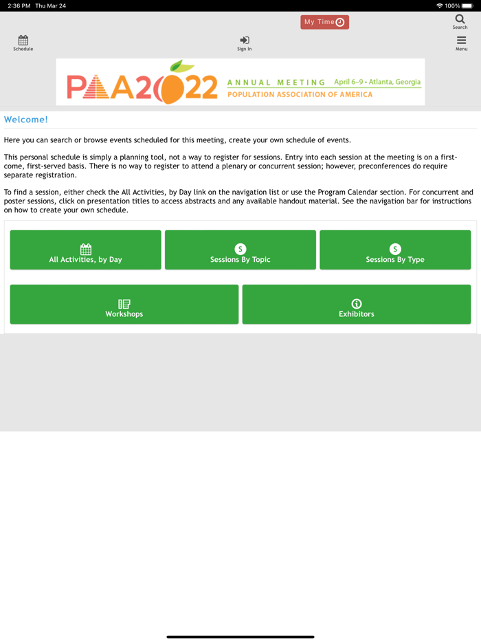 PAA 2022 Annual Meeting