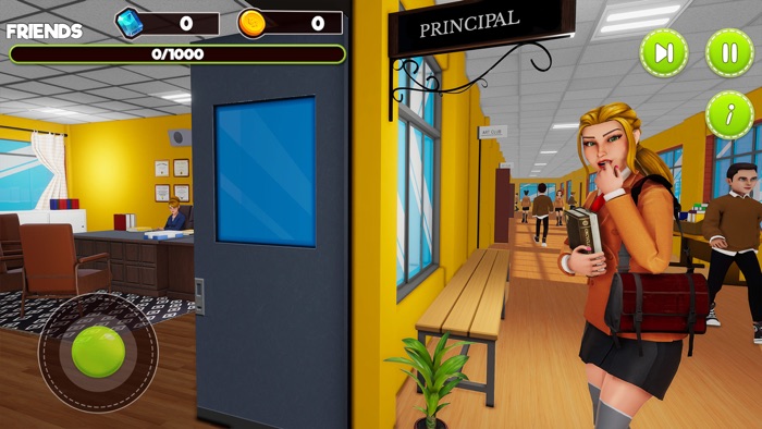 High School Girl Life Sim Game