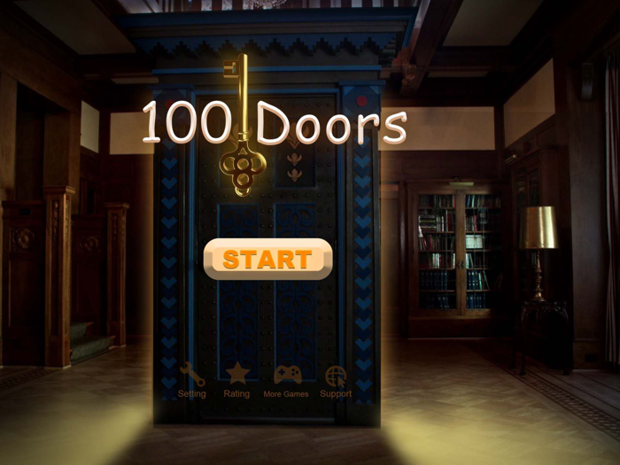 One hundred doors