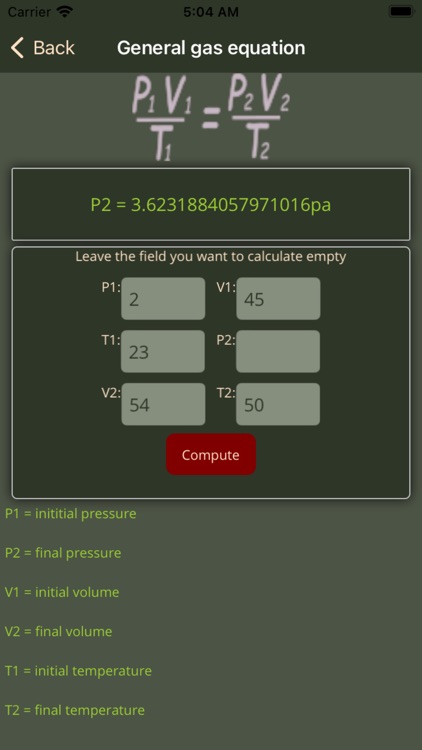 PhysicsLab - Calculator lite screenshot-4