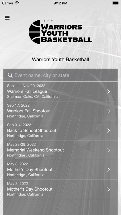 Warriors Youth Basketball