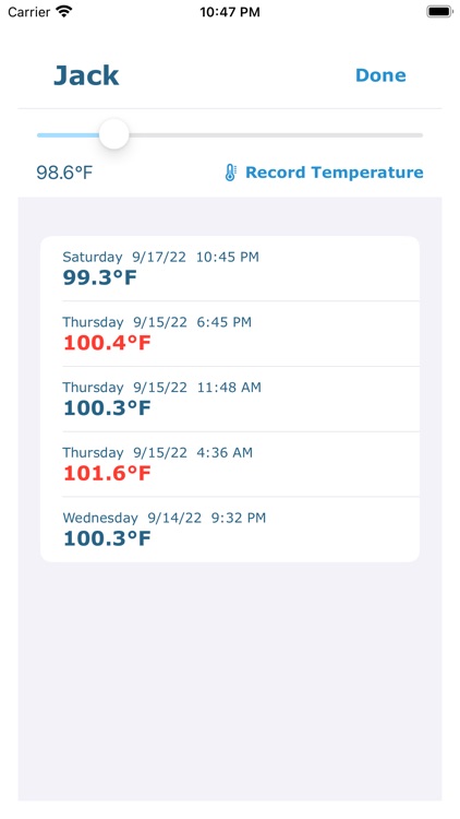 My Sick Family Illness Tracker screenshot-4