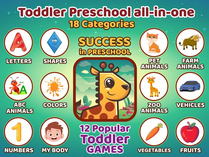 Learning Games Baby  Toddler