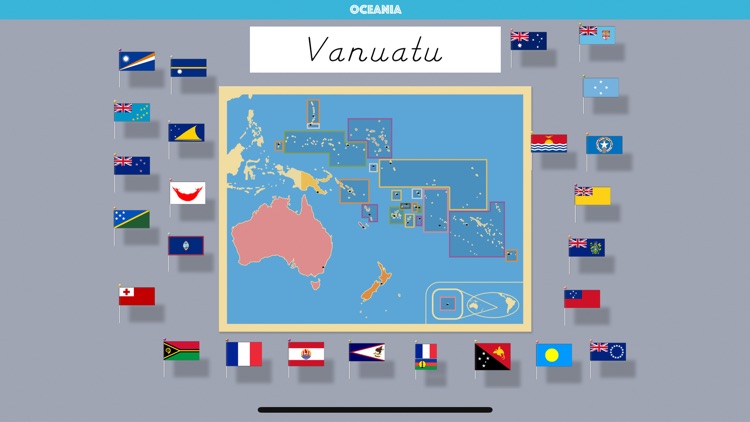 Oceania - Montessori Geography screenshot-6