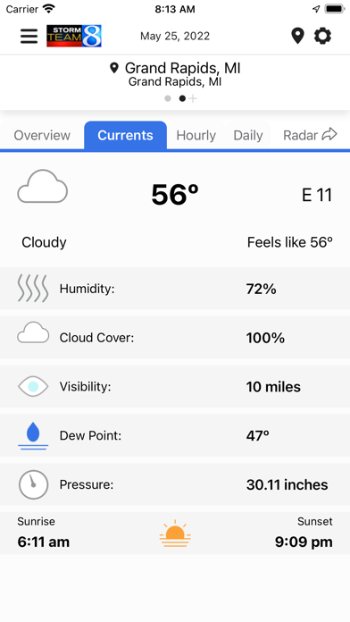 Storm Team 8 - WOODTV8 Weatherのおすすめ画像3