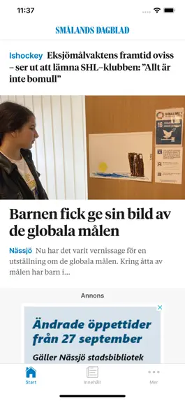 Game screenshot Smålands Dagblads Nyhetsapp mod apk