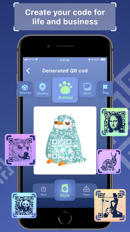 QR Generator & Barcode Reader