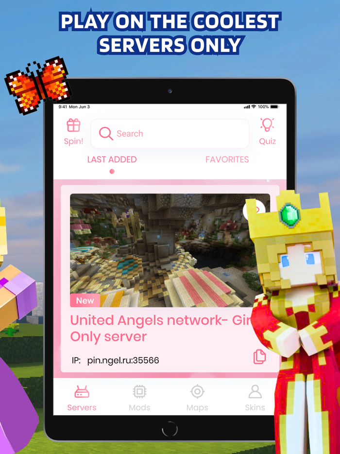 Girl Mods Skins for Minecraft