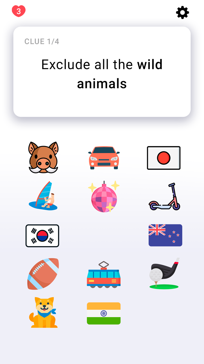 Next Question Logic Game