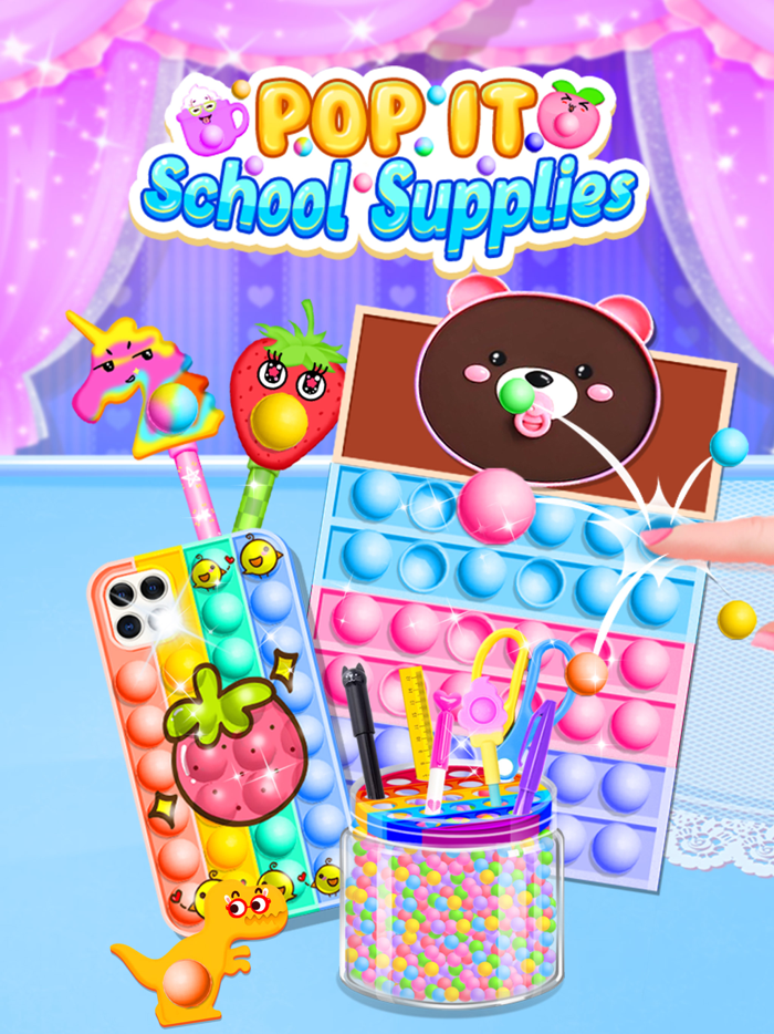Pop It School Supplies