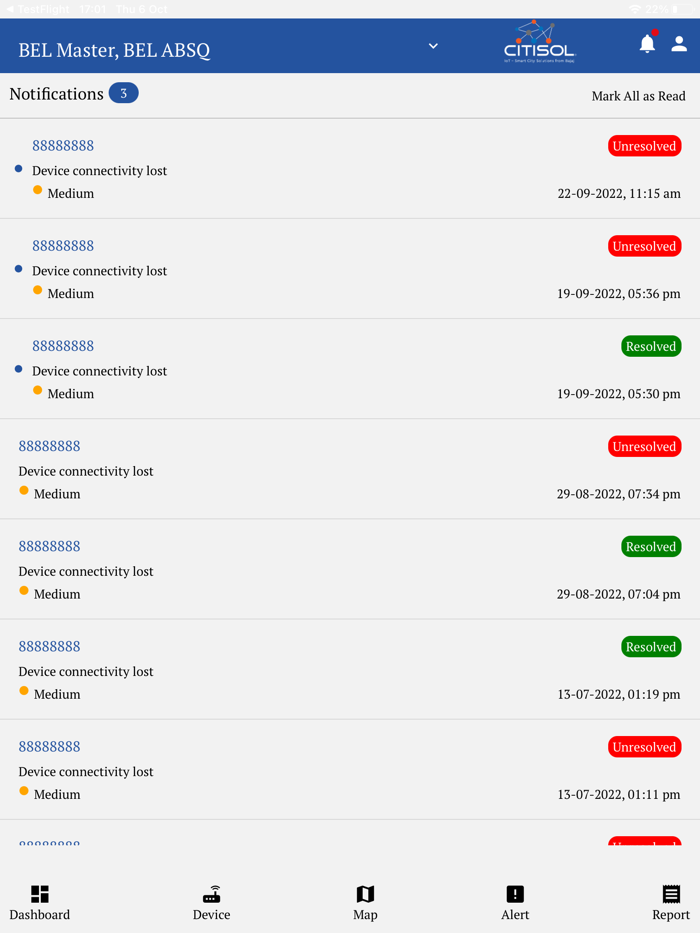 BELCitiSol Smart Lighting