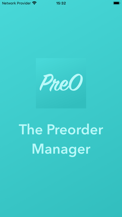 PreO - The Preorder Manager Screenshot