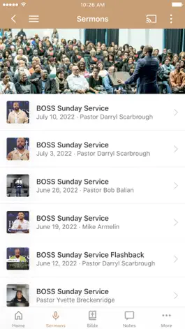 Game screenshot BOSS Church App apk