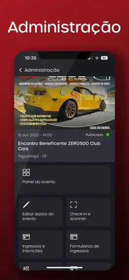 Game screenshot Auto Clubes Organizador apk