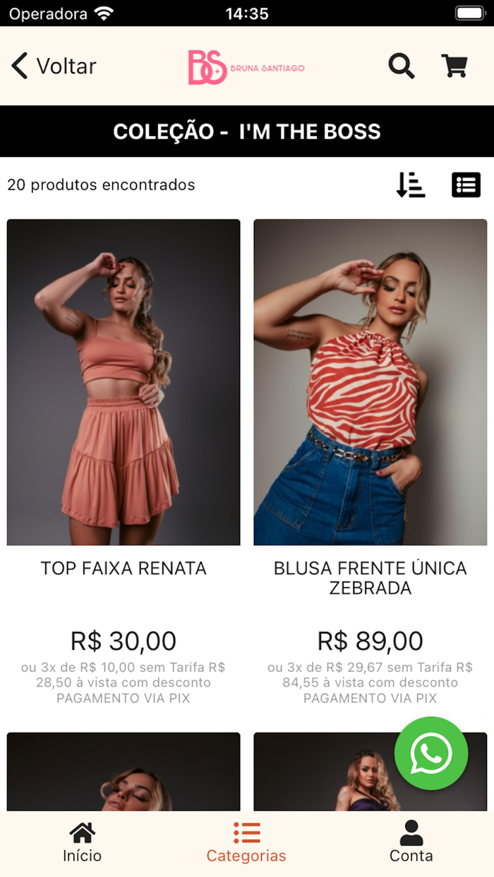 Bruna Santiago - Moda Feminina