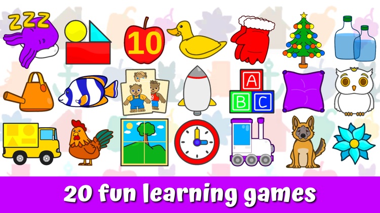 Learning Kids Games 2,3,4 year