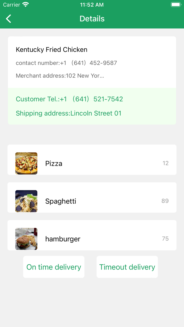 Deliveryman remember