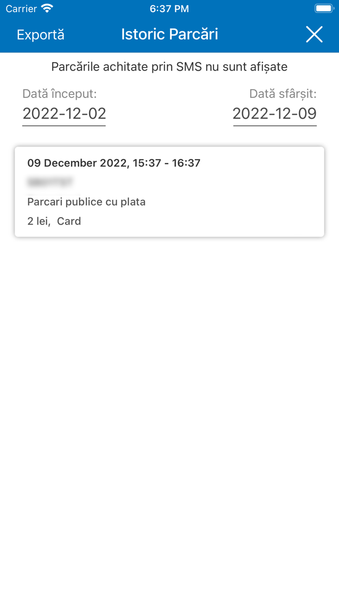 Parcare Vatra Dornei